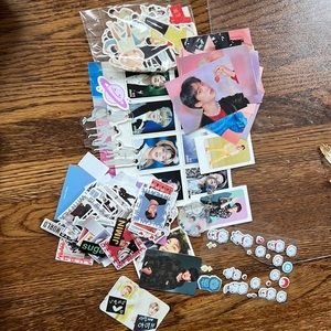 bts stuff + txt booklet